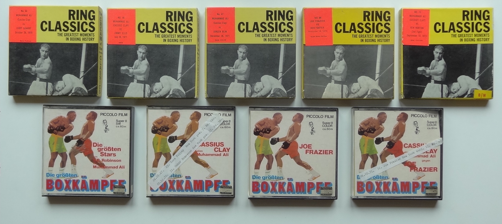 16 Original Super 8mm Films on Boxing-1