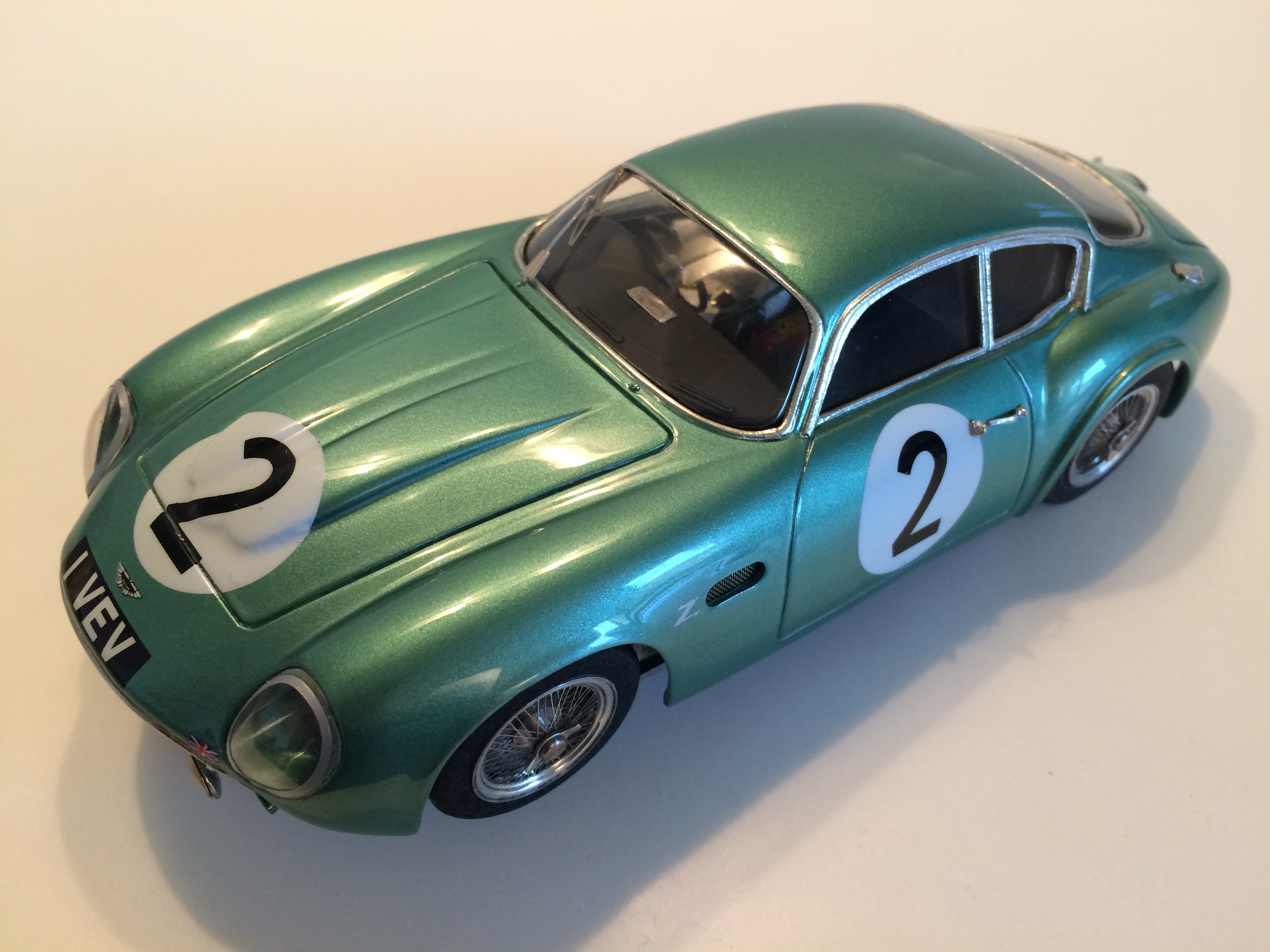 Aston Martin DB4 GT Zagato – 24h Le Mans 1961 – No. 2 – Jack Fairman &#38; Bernard Consten