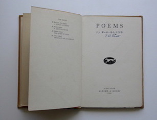 1920 - Eliot - Poems  - 4 Kopie 2